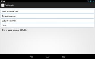 2 Schermata EML File Reader