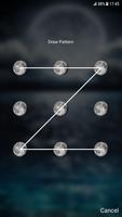 Moonlight Pattern Lock Screen imagem de tela 1
