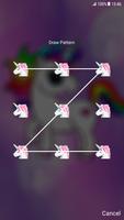 Pony Unicorn Lock Screen تصوير الشاشة 2