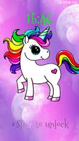 Pony Unicorn Lock Screen syot layar 3