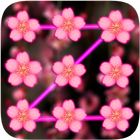 Sakura Pattern Lock Screen Zeichen