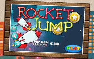Rocket melompat Game poster