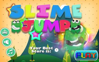 Slime Jump Game Affiche