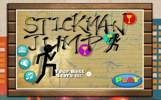 Stickman Jump Games Affiche