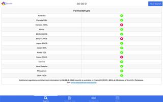 CA Chemical Inventory Search capture d'écran 2