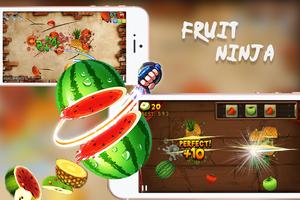 Ninja Fruits Cut 2 постер