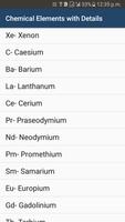 All Chemical Elements with details screenshot 1