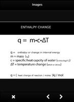 Chemistry Enthalpy Formulas Affiche