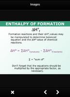 Chemistry Enthalpy Formulas capture d'écran 2