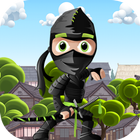 Ninja shuriken Jump أيقونة