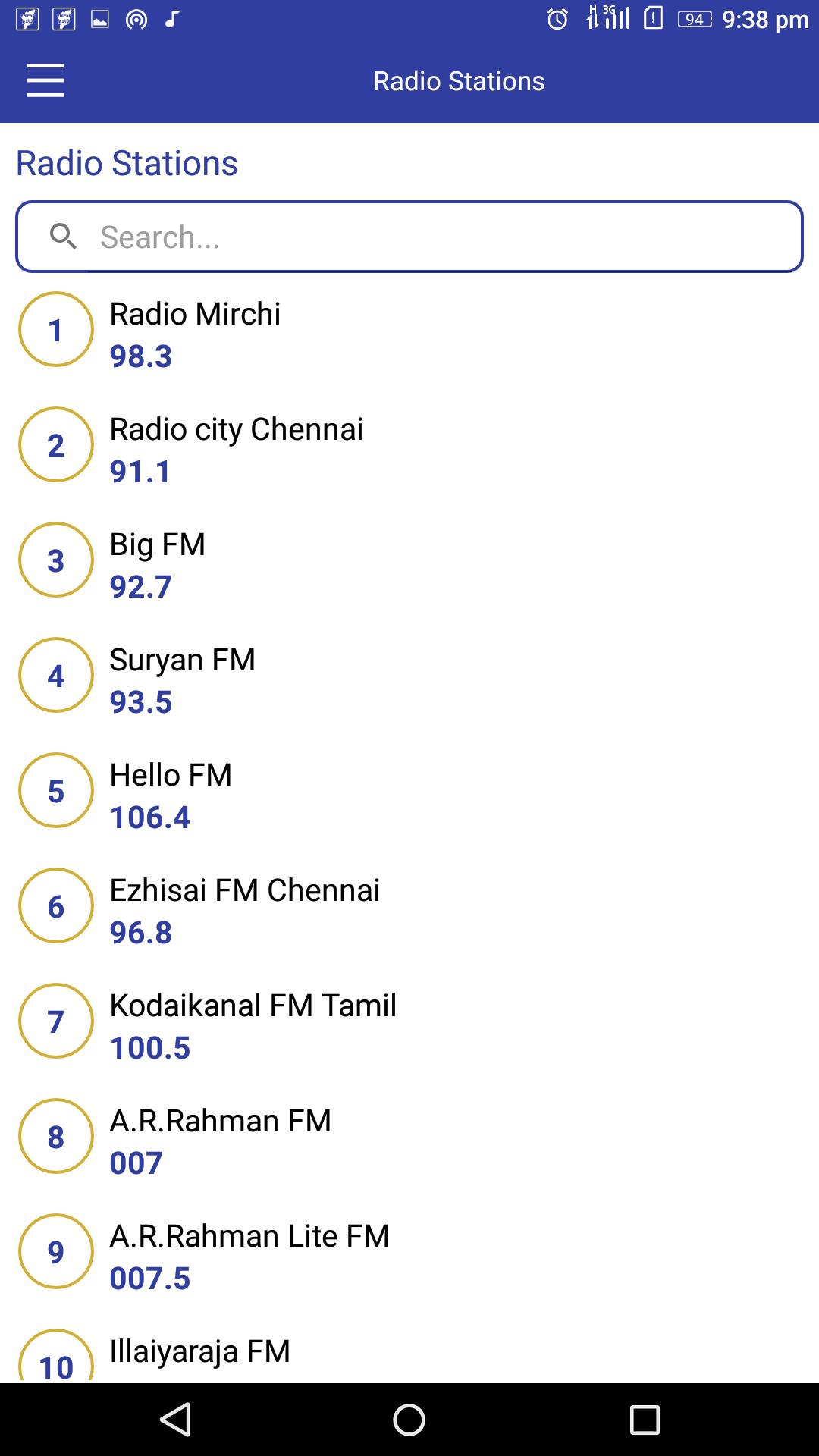 Android용 Chennai FM APK 다운로드