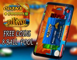 UNLIMITED cash and coins 8 Ball Pool - Prank Free capture d'écran 1