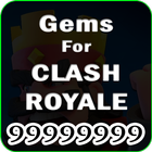 Gems cheat for Clash Royal icône