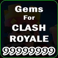 Gems cheat for Clash Royal poster