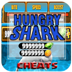 cheat For Hungry Shark Game hack - App Joke Prank! आइकन