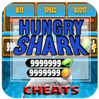cheat For Hungry Shark Game hack - App Joke Prank! Zeichen