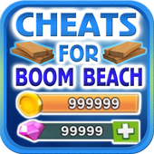 Cheats For Boom Beach prank icon