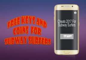 Cheats Subway Surfers 2017-Joke r2 تصوير الشاشة 1