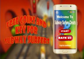 Unlimited keys Subway Surfers-Joke capture d'écran 1