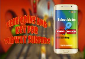 Unlimited keys Subway Surfers-Joke capture d'écran 2