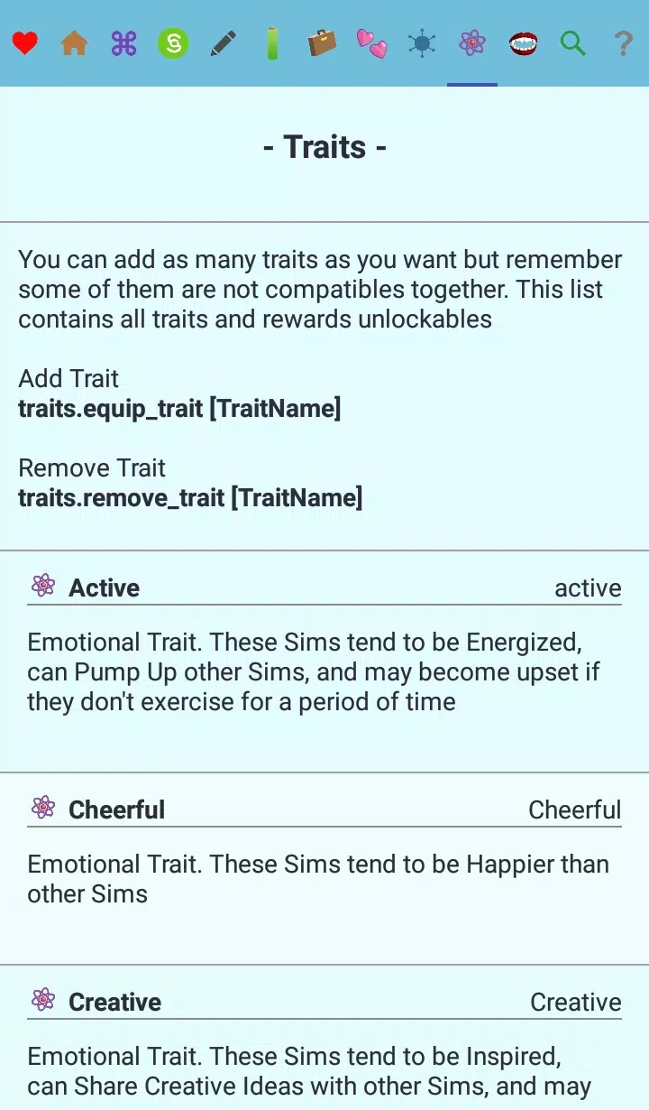 The Sims 4 Cheats, Codes & Unlockables, PDF