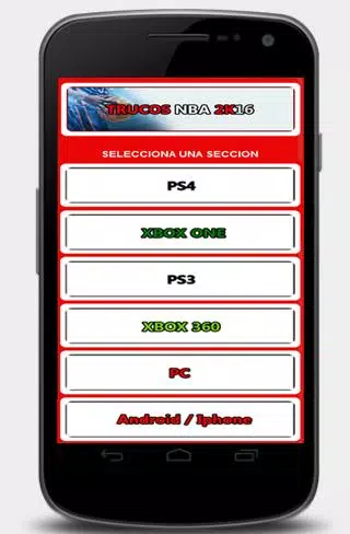 Descarga de APK de Guia y Trucos NBA 2K16 para Android