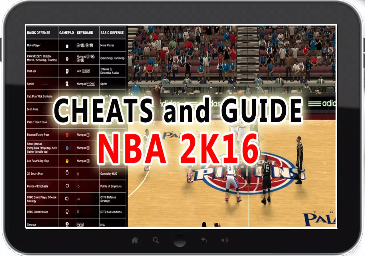 Descarga de APK de Guia y Trucos NBA 2K16 para Android