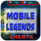 Hack For Mobile Legends cheats - App Joke Prank!! ไอคอน