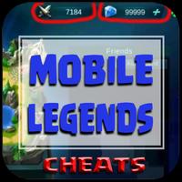 Hack For Mobile Legends cheats - App Joke Prank!! Affiche
