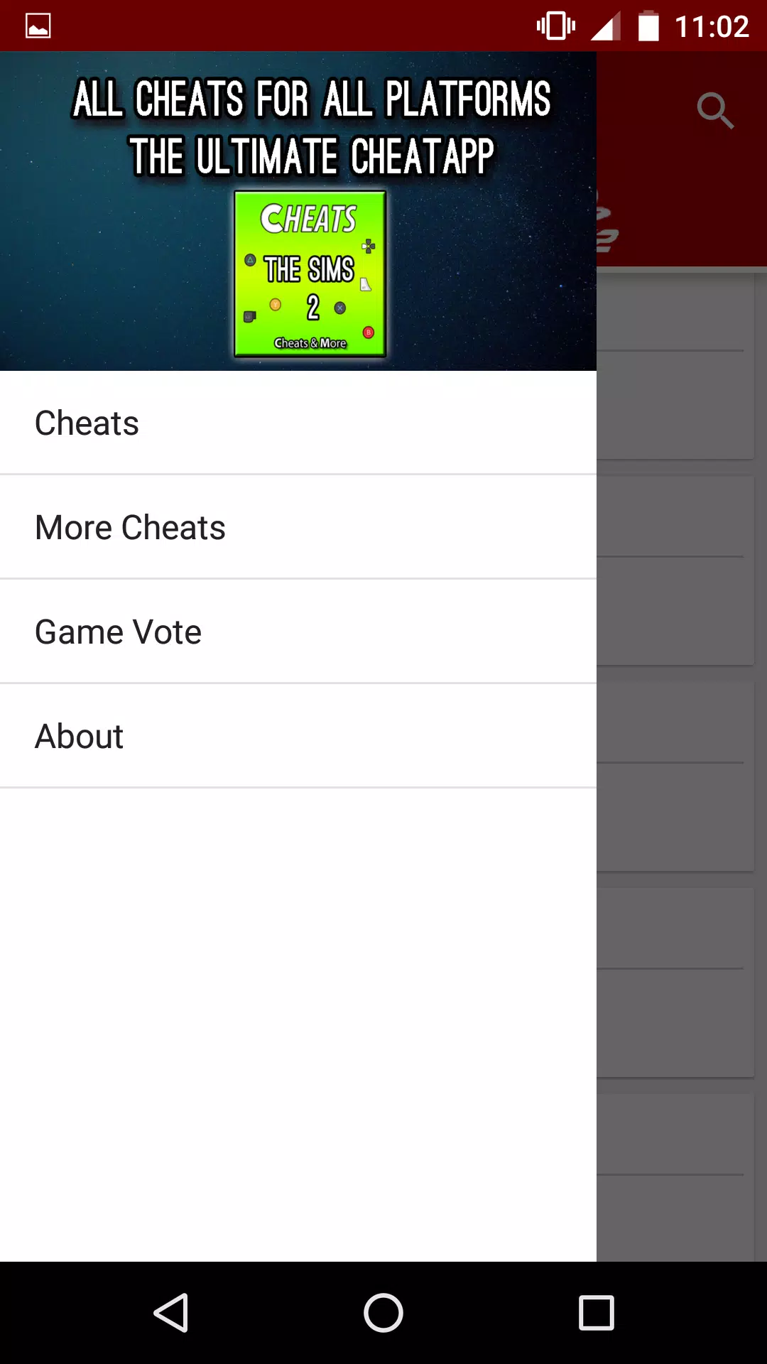 Cheats for The Sims::Appstore for Android