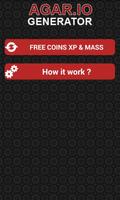 Cheats Agario for Free Coins prank ! poster