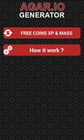 Cheats Agario for Free Coins prank ! Affiche