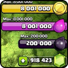 Cheats For Clash Of Clans Gems ícone