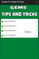 Cheats For Clash Of Clans Gems screenshot 1