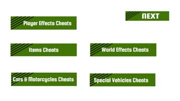Cheats for GTA V Screenshot 1