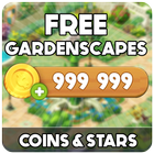 Free Coins Gardenscapes  Cheats : Prank icône