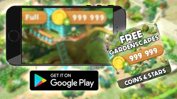 Free Coins Gardenscapes  Cheats : Prank capture d'écran 2