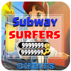 Hacks For Subway Surfers Cheats - App Joke Prank!! आइकन