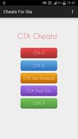 Cheats For GTA Series Affiche