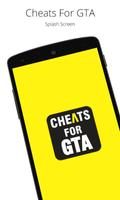 Cheat codes for GTA الملصق