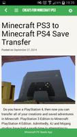Cheats for Minecraft PS3 capture d'écran 3