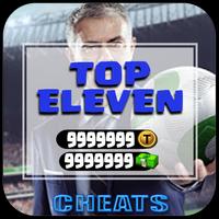 Hack coin For Top Eleven Cheats - App Joke Prank! captura de pantalla 1