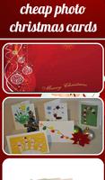 Cheap Photo Christmas Cards poster