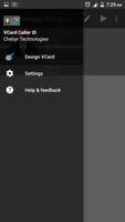 برنامه‌نما VCard Caller ID (Unreleased) عکس از صفحه