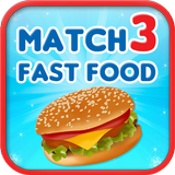 Match 3 - Fast Food icône