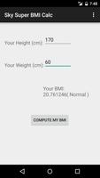 Sky BMI Calculator постер