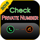 Check private number call APK