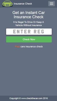 Car Insurance Check poster