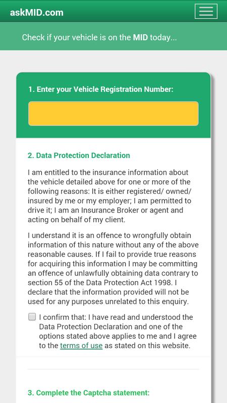 Motor Insurance Check - askMID for Android - APK Download