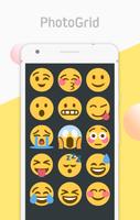 برنامه‌نما Emoji Sticker Camera from Collage Maker & Editor عکس از صفحه